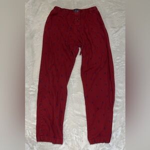Polo Ralph Lauren Red Pajama Pants